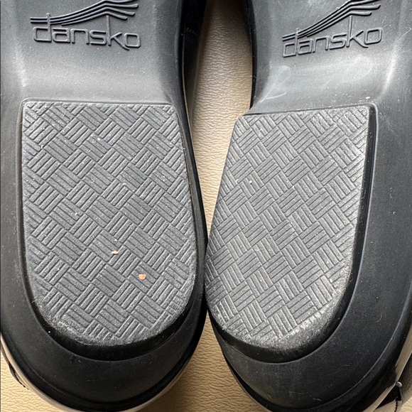 Dansko Oksana Black Leather & Patent Loafers Shoes. Size 41 (10.5-11) - Picture 11 of 12